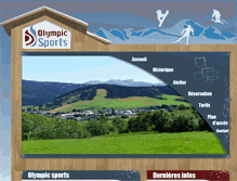 Tablet Screenshot of olympic-sport.fr